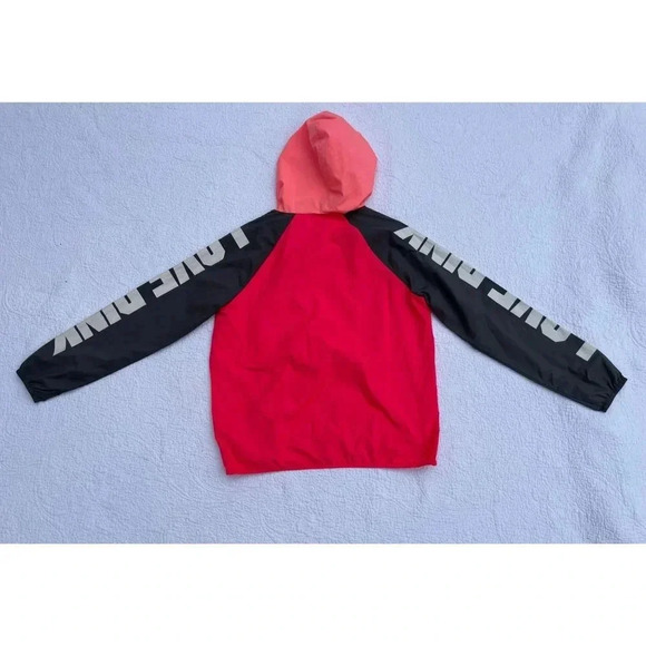 PINK Victorias Secret Womens Pullover Quarter Zip Hooded Windbreaker Jacket XS - Picture 2 of 6